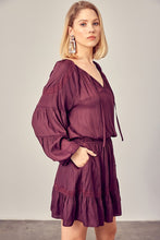 Load image into Gallery viewer, Lace Trim Detail Dress