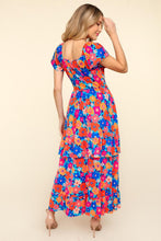 Load image into Gallery viewer, Haptics Floral Maxi Ruffled Dress with Side Pockets