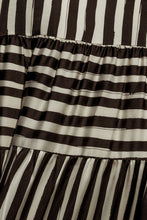 Load image into Gallery viewer, Sleeveless Stripe Maxi Tiered Dress
