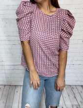 Load image into Gallery viewer, Polka-Dot-Puff-Sleeve
